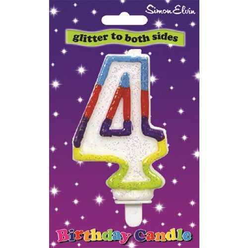 Numbered Candles 4