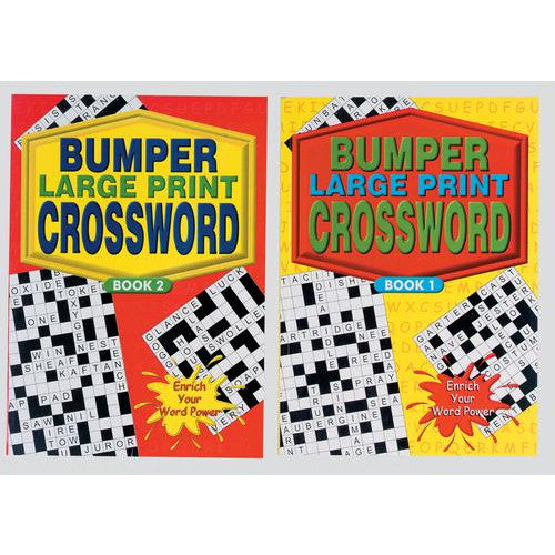 A4 Bumper Crossword