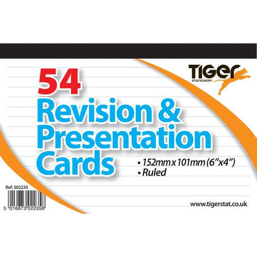 Revision/Presentation Card Whi