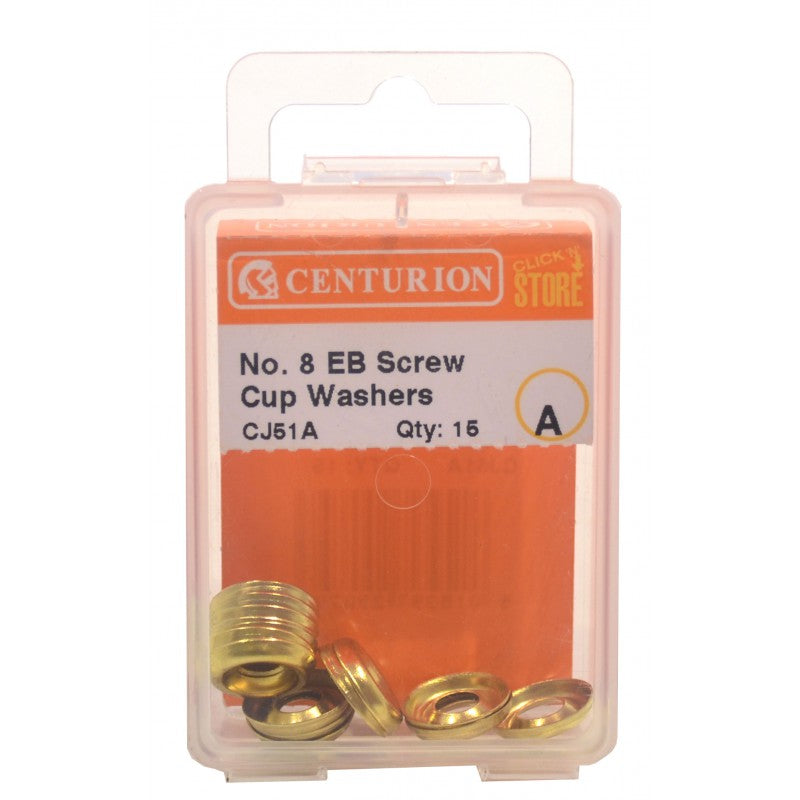 No 8 Eb Screw Cup Washers (Pack Of 15)