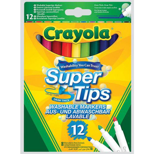 Crayola Supertips (12 Pack)
