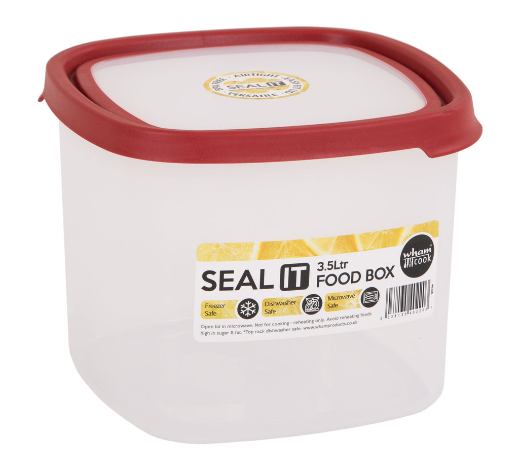 Plastic Seal It Food Box (3.5 Litre)