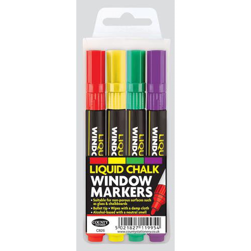Liquid Chalk Marker Asst