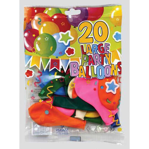 Large Party Balloons (20 pack)