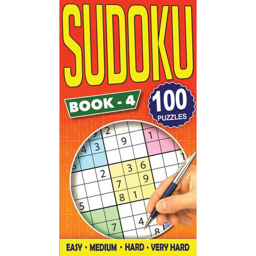 Sudoku Books 4 Asst 4120