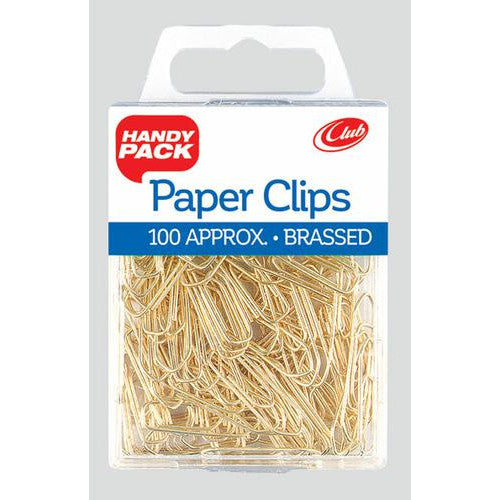 Brassed Paper Clips