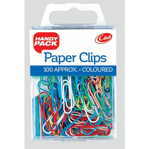 Paper Clips Coloured