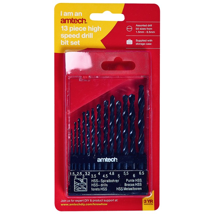 13Pc High Speed Drill Set - Small