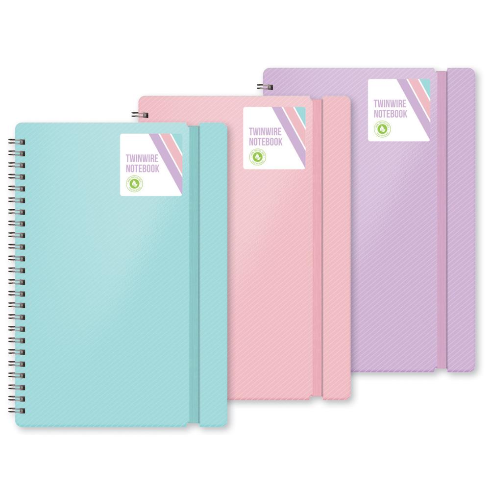 A5 PP Pastel Note Book (3 Colours)