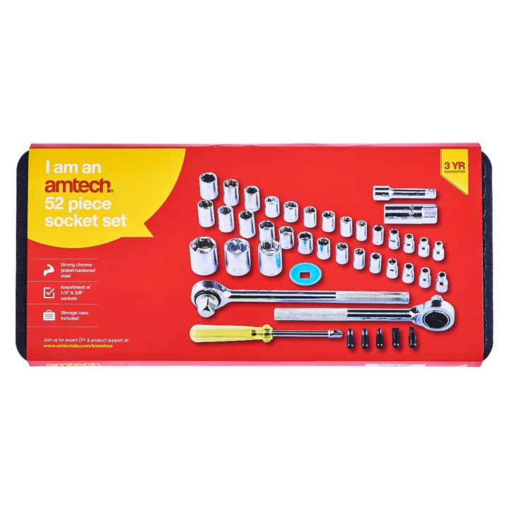 52Pc Socket Set