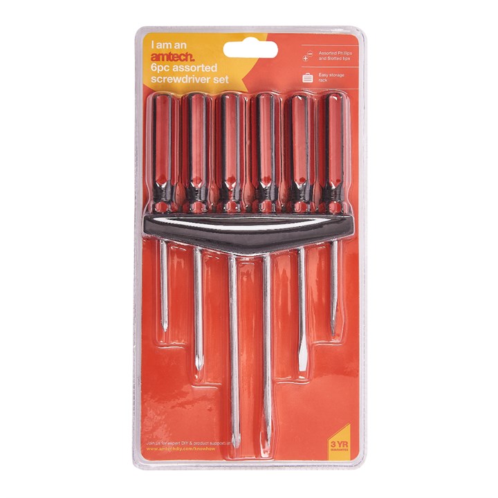 6Pc Screwdriver Set