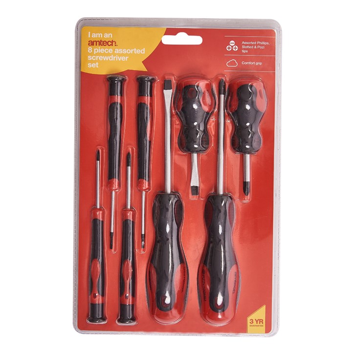 8Pc Screwdriver Set