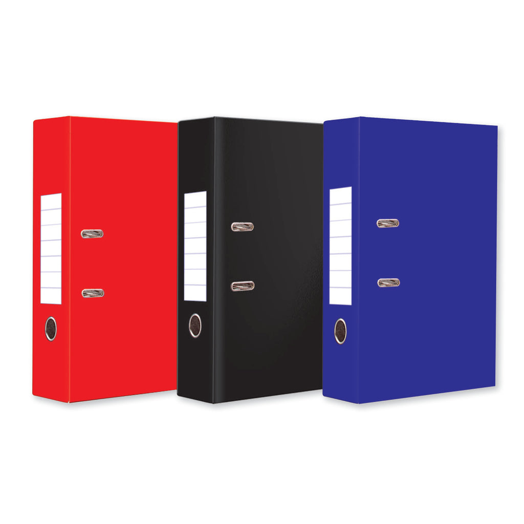 Lever Arch File (Black, Blue, Red)