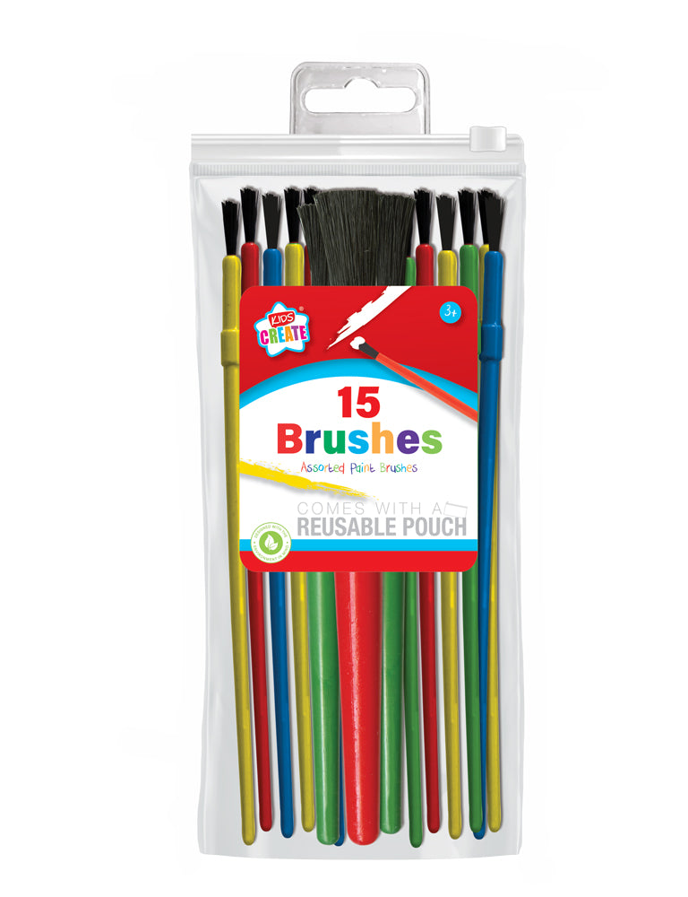 Kids Create Assorted Paint Brushes