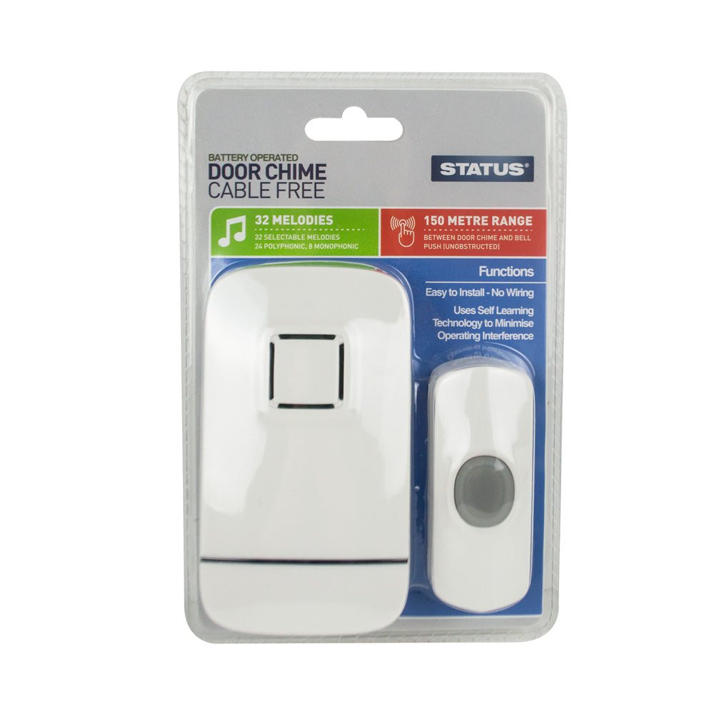 Status Door Chime Cable Free