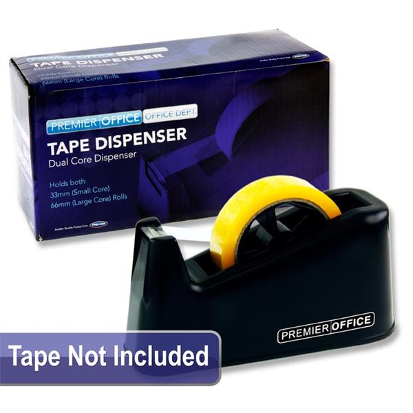 Premier Office Tape Dispenser - Black