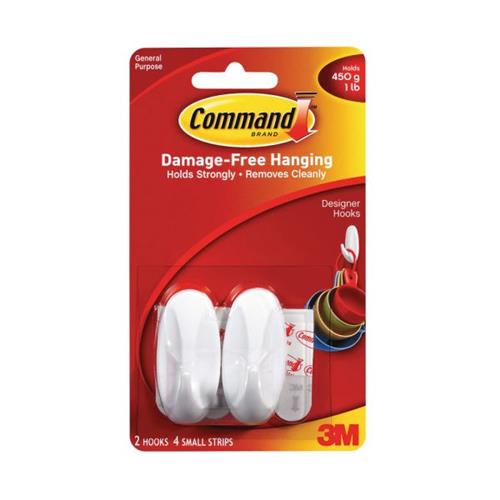 Command Designer Small Hooks (2 pack)