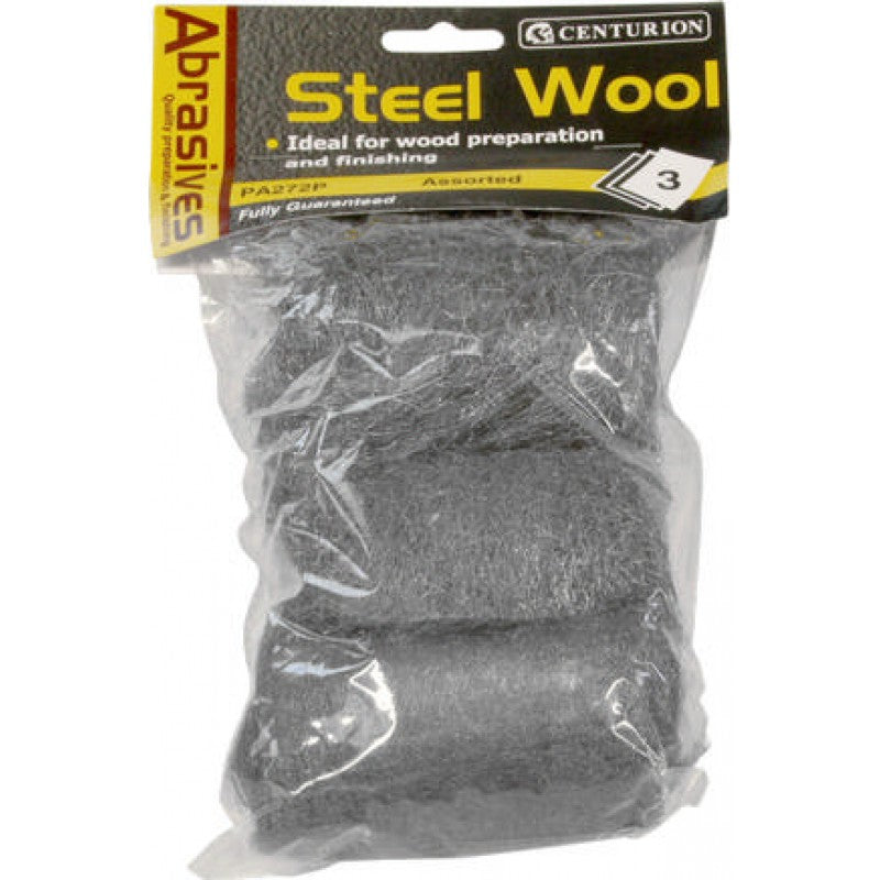 Assorted Steel Wool (Pack Of 3)