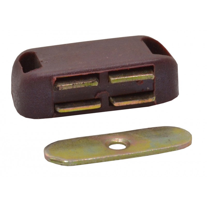 43Mm Brown Small Magnetic Catch (Pack Of 2)