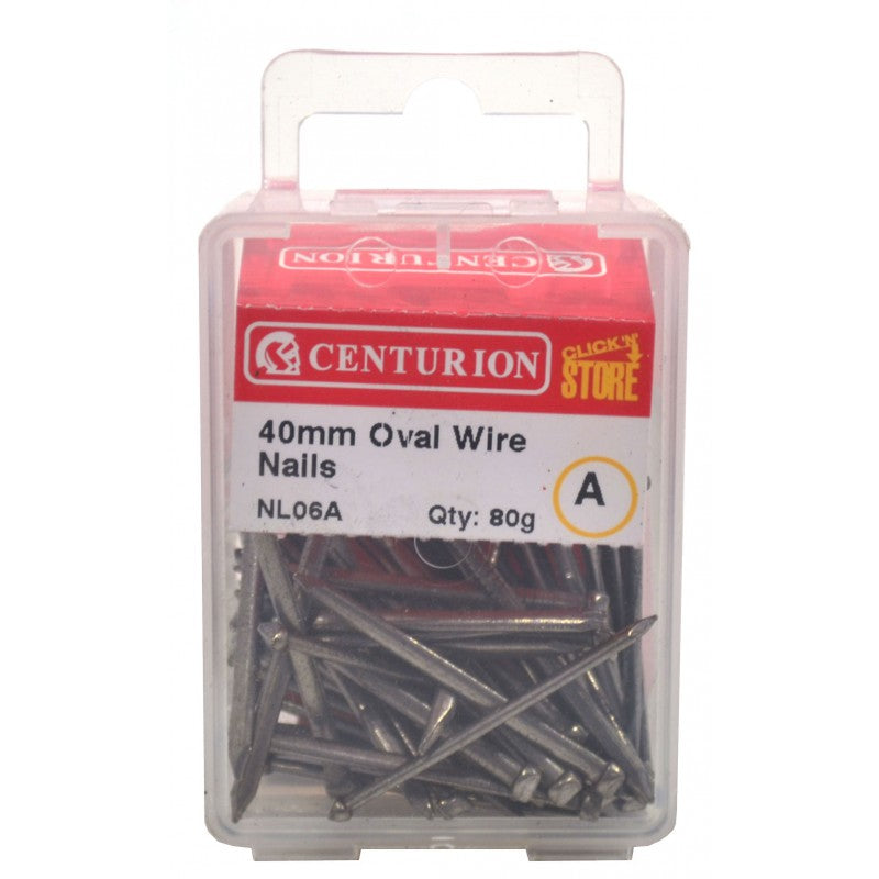 40Mm Bright Oval Wire Nails (80G)