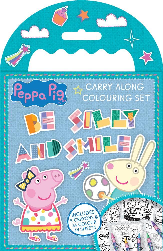 Peppa Pig Carry Along Colouring Set