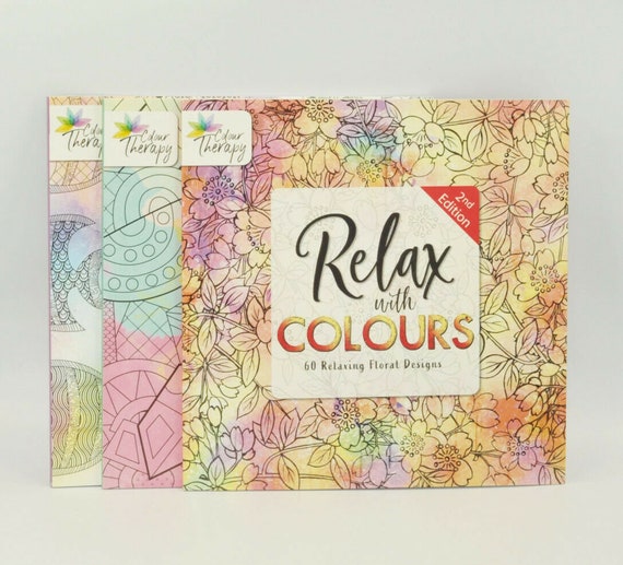 Relax With Colour Pattern Book