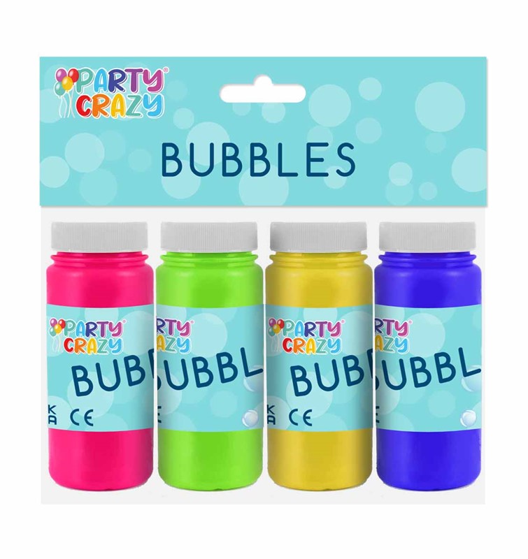 Party Crazy Bubbles (4 Pack)
