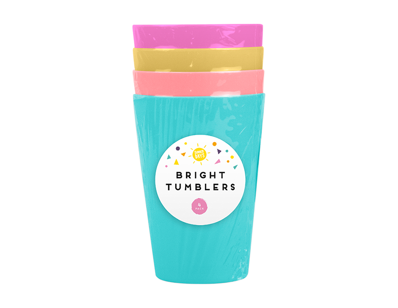 Bright Tumblers Cups 